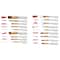 9 Packs: 18 ct. (162 total) Variety Taklon Brush Super Value Pack by Craft Smart®